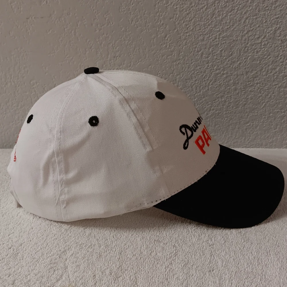 D-E Black and White Party Cap